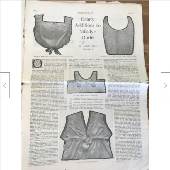 Antique Needlecraft Homemaker Newspaper 1917 Early Advertising Fashion History - Picture 7 of 10